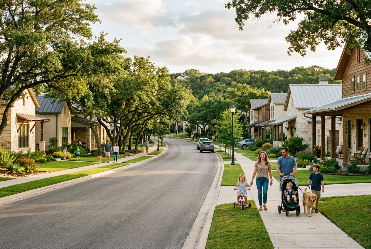 New Braunfels family neighborhood